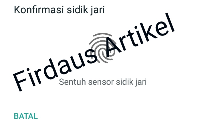 Cara Menggunakan Sidik Jari Whatsapp, Sangat Mudah! 3