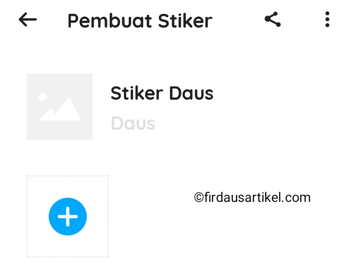 Sangat Mudah! Inilah Cara Membuat Stiker Whatsapp di Android 10