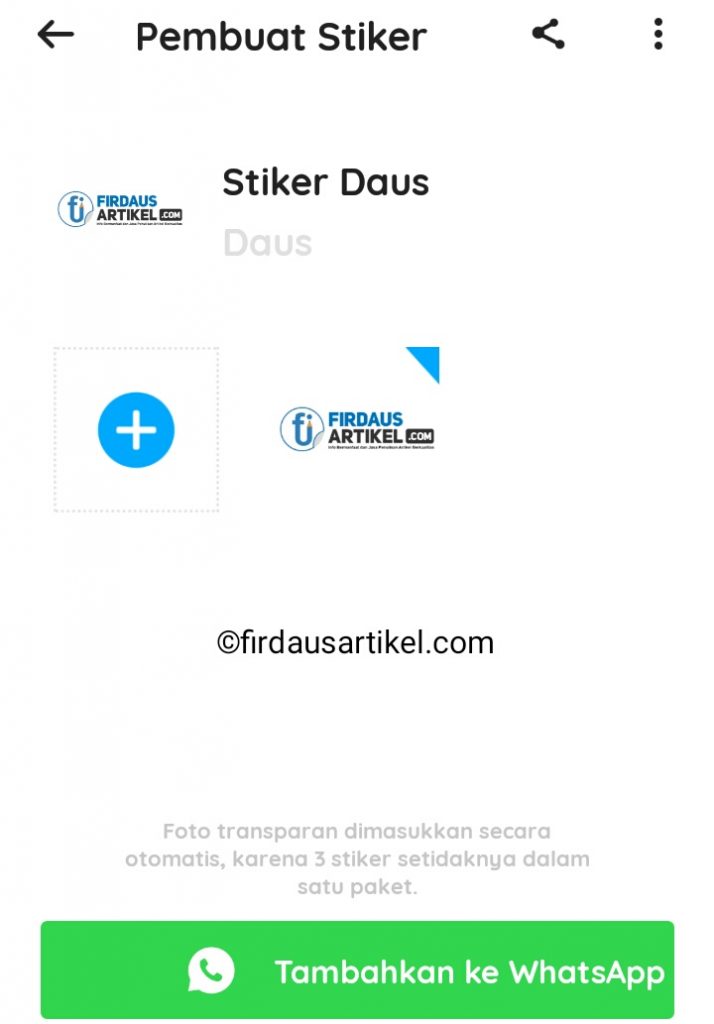 Sangat Mudah! Inilah Cara Membuat Stiker Whatsapp di Android 13