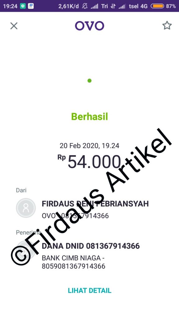 Cara Transfer Ovo ke Dana Tanpa Ribet 7
