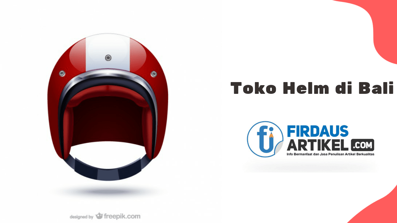 toko helm di Bali