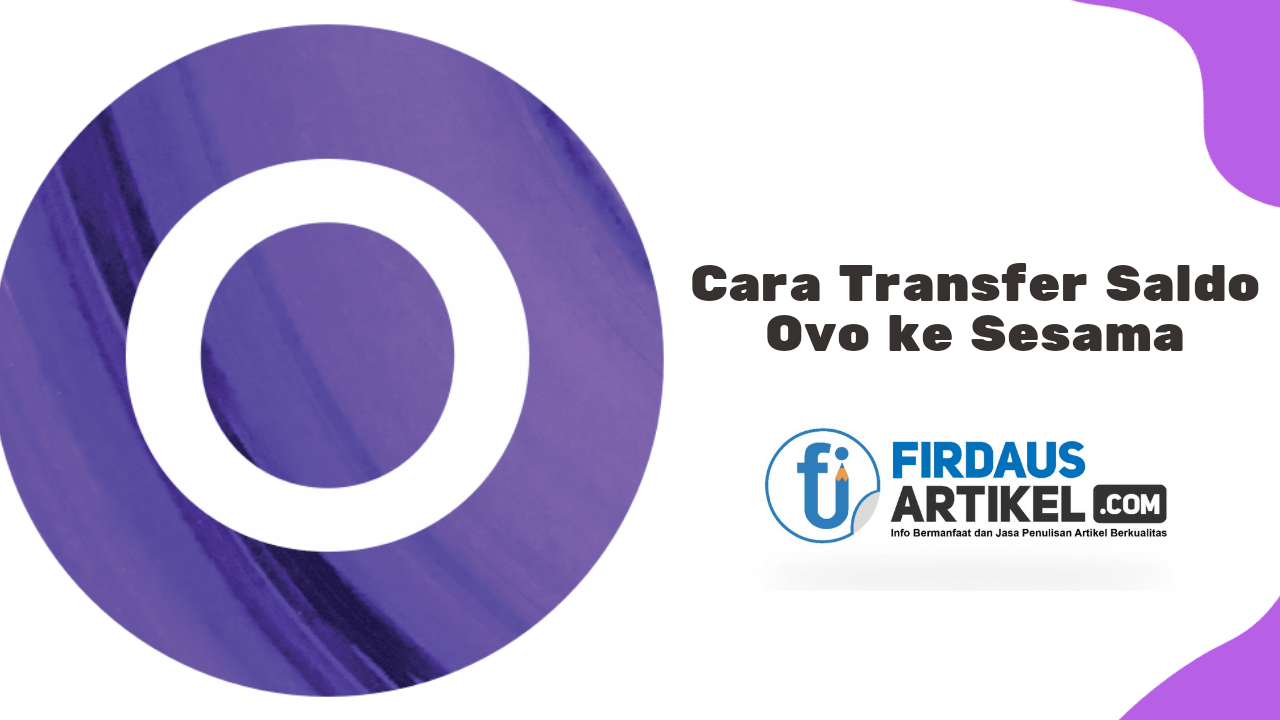 cara transfer saldo ovo ke ovo