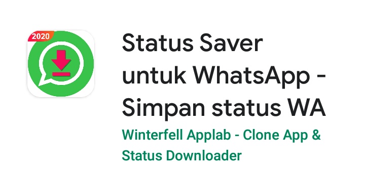 Aplikasi unduh status whatsapp