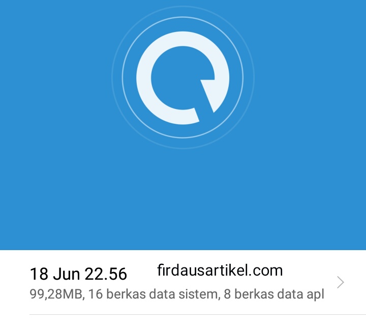 3+ Cara Restore Data Android dengan Mudah 5 3+ Cara Restore Data Android dengan Mudah 4