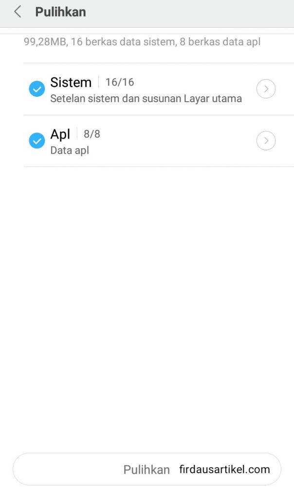 3+ Cara Restore Data Android dengan Mudah 5