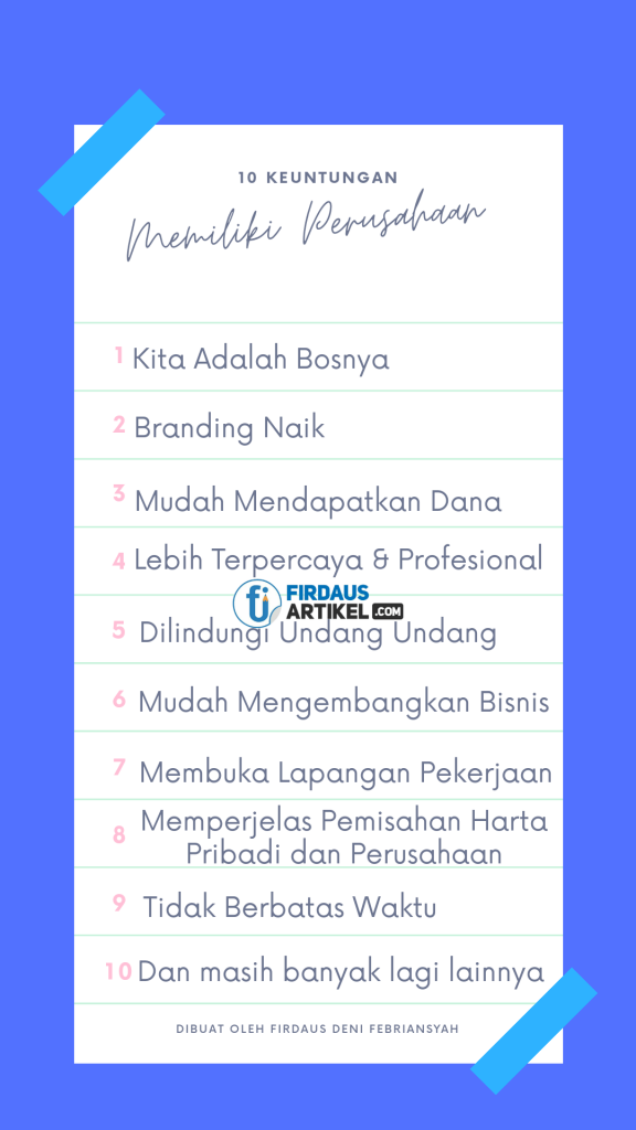 Mendirikan Perusahaan Mudah dan Murah Bersama VoSpace 2 Mendirikan Perusahaan Mudah dan Murah Bersama VoSpace 1