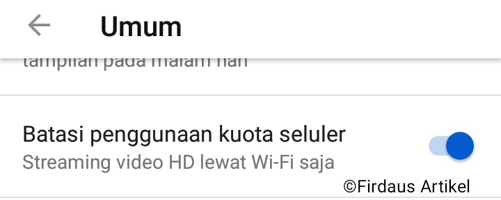 5 Cara Menghemat Kuota Youtube Paling Ampuh 6