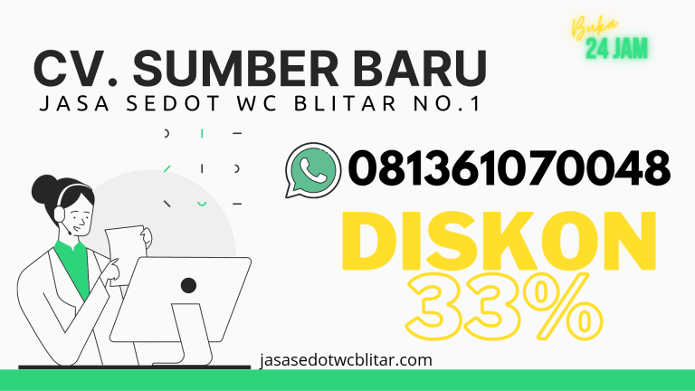 Jasa Sedot WC Blitar CV Sumber Baru 1