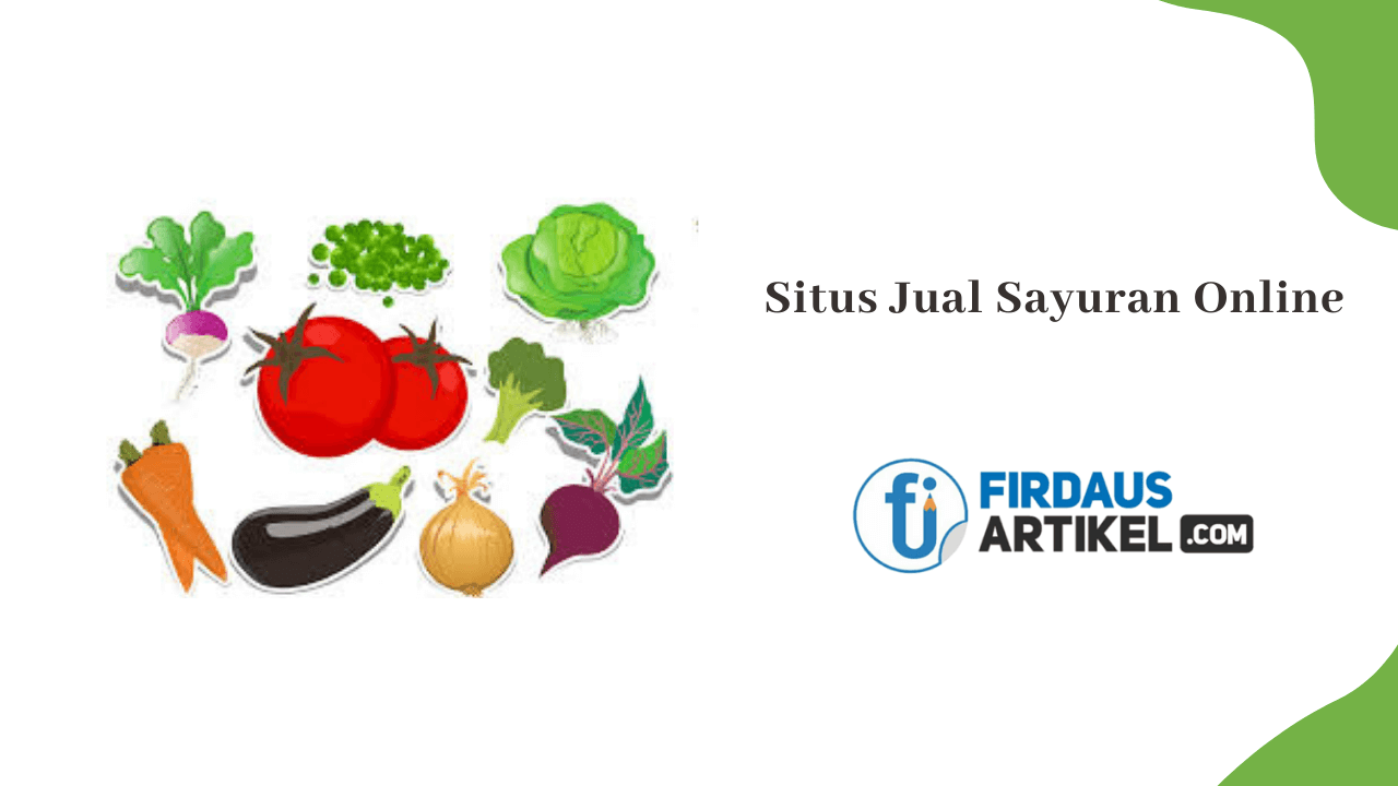 situs jual sayuran online