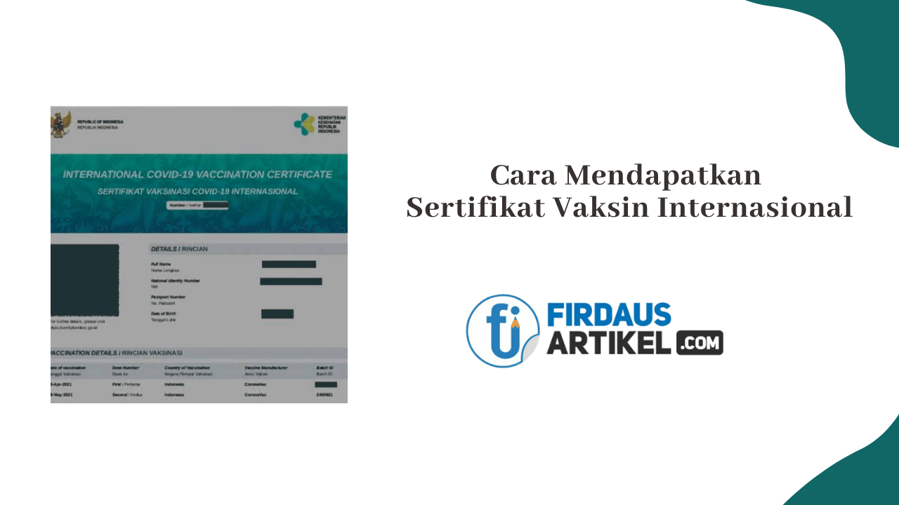 Cara Mendapatkan Sertifikat Vaksin Internasional Via PeduliLindungi 1 cara mendapatkan sertifikat vaksin internasional