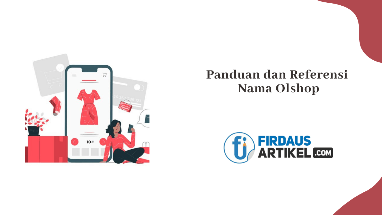 panduan dan referensi nama olshop