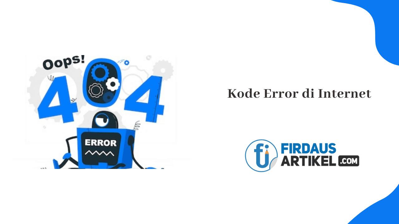 Kode error di Internet