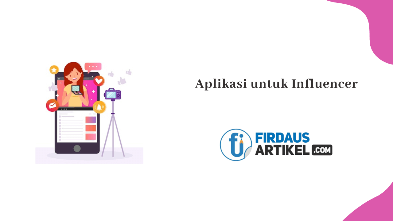 aplikasi untuk influencer