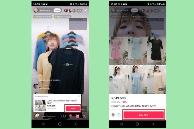 Jualan di TikTok