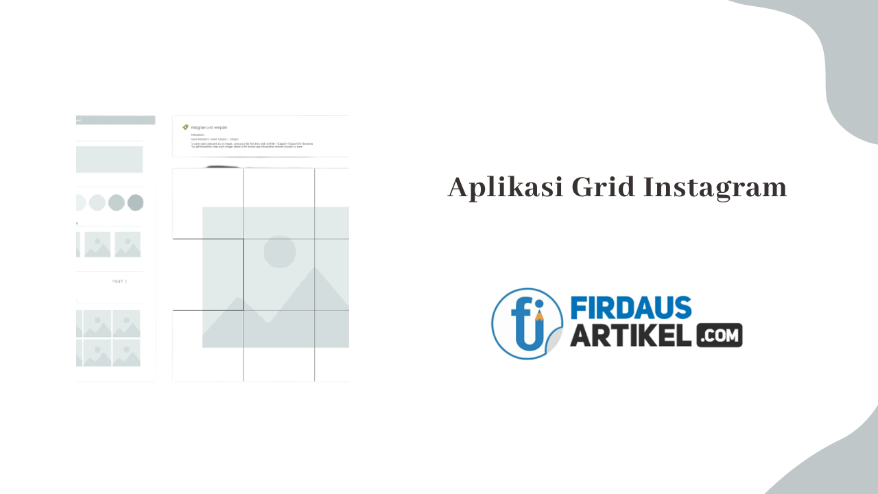 Aplikasi grid instagram