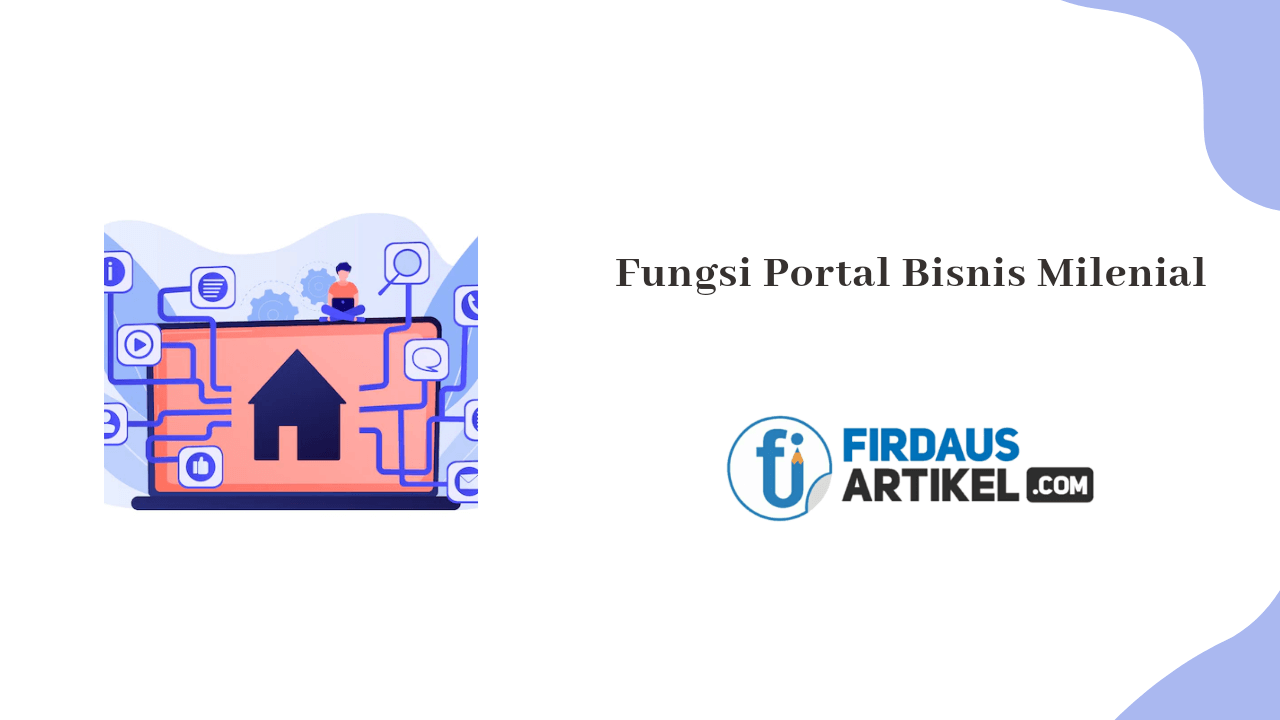 Fungsi web portal bisnis milenial