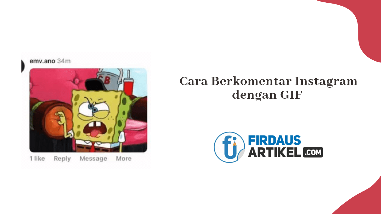 Cara Buat Komentar di Instagram dengan GIF Terbaru 2023 1 Cara buat komentar di instagram dengan gif
