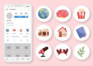 Fungsi sorotan di Instagram
