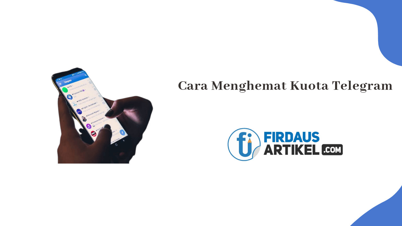 cara menghemat kuota telegram