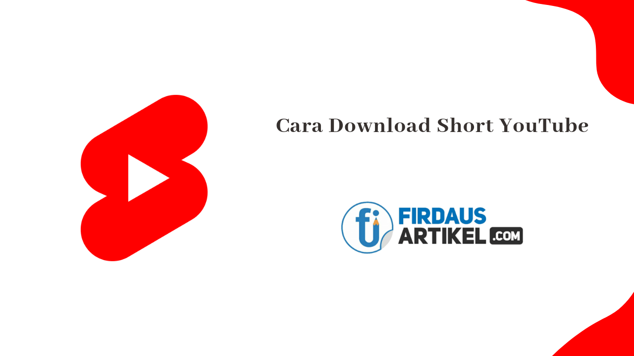 Cara download short YouTube
