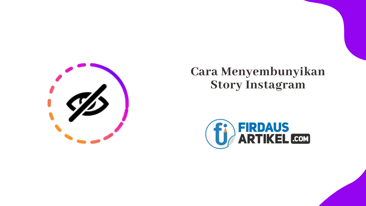 Cara menyembunyikan story Instagram
