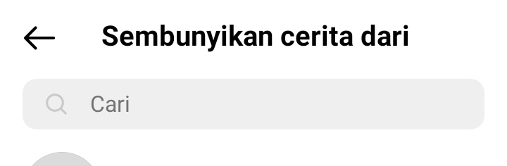Cara Menyembunyikan Story Instagram dari Orang Tertentu 2 Menyembunyikan story Instagram