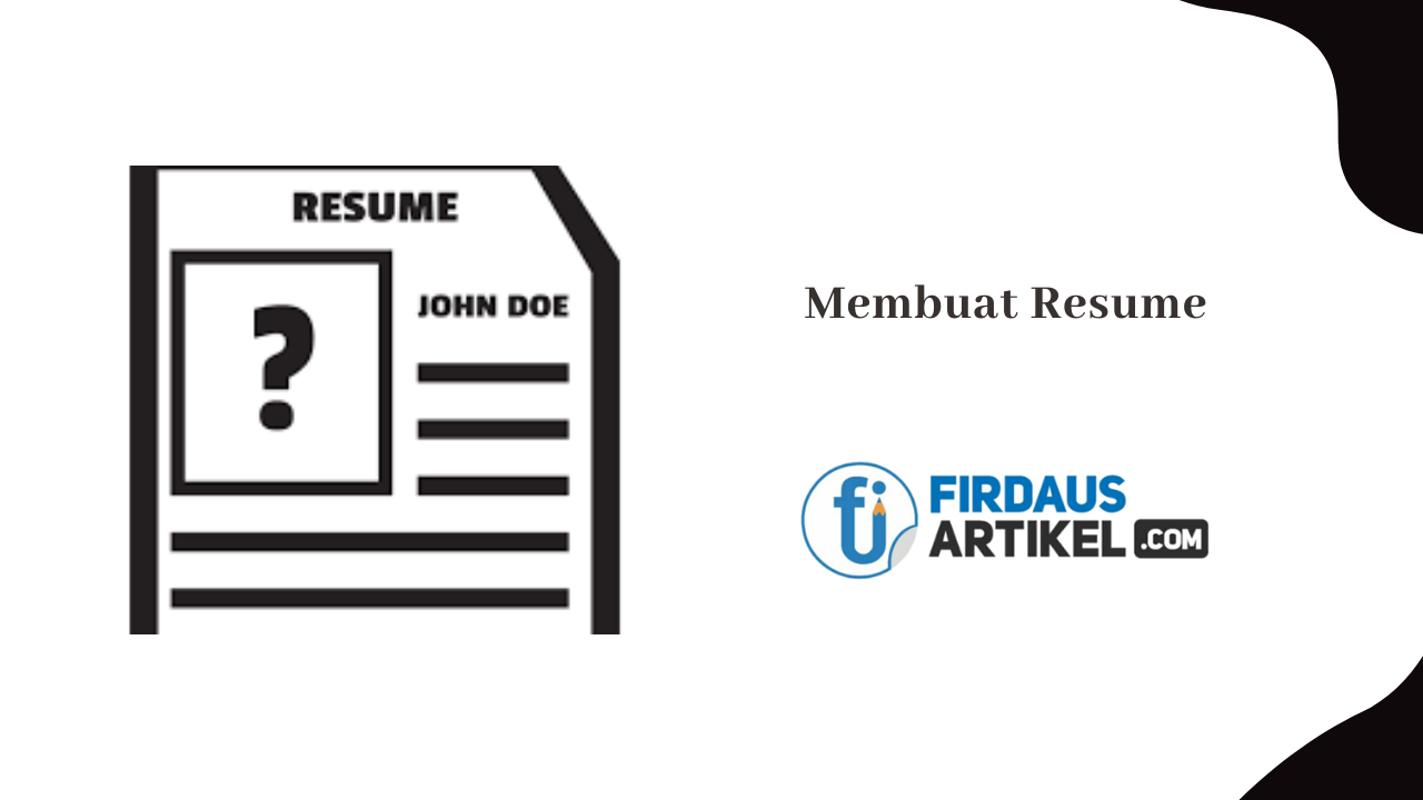 Membuat resume