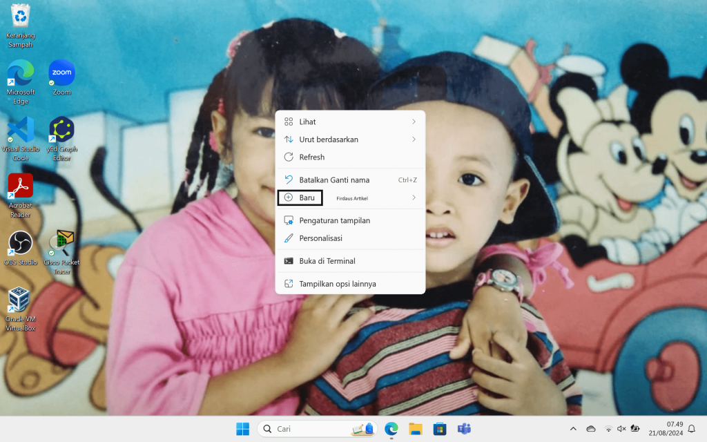 3 Cara Membuat Folder Baru di Windows 11 Mudah + Gambar 7 3 Cara Membuat Folder Baru di Windows 11 Mudah + Gambar 6