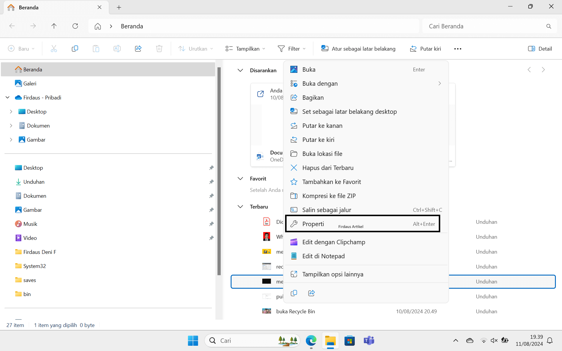 √ Cara Menyembunyikan File di Laptop/PC Windows 11 Supaya Aman