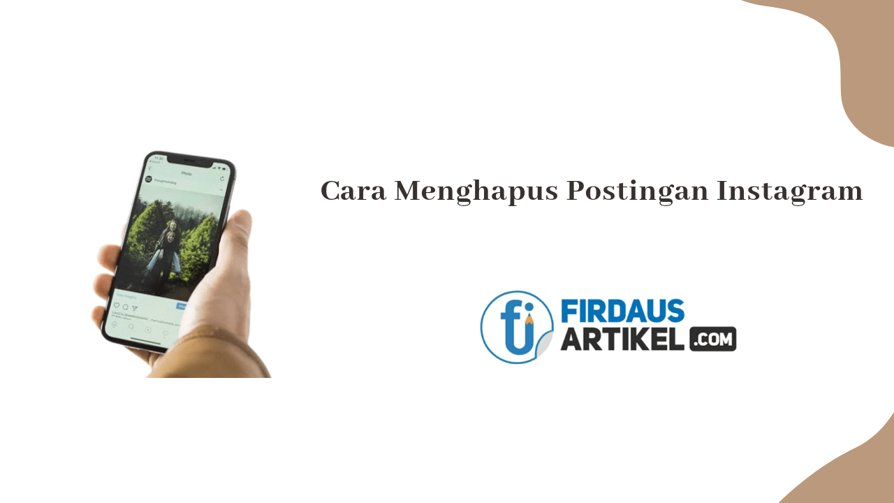 cara menghapus postingan Instagram