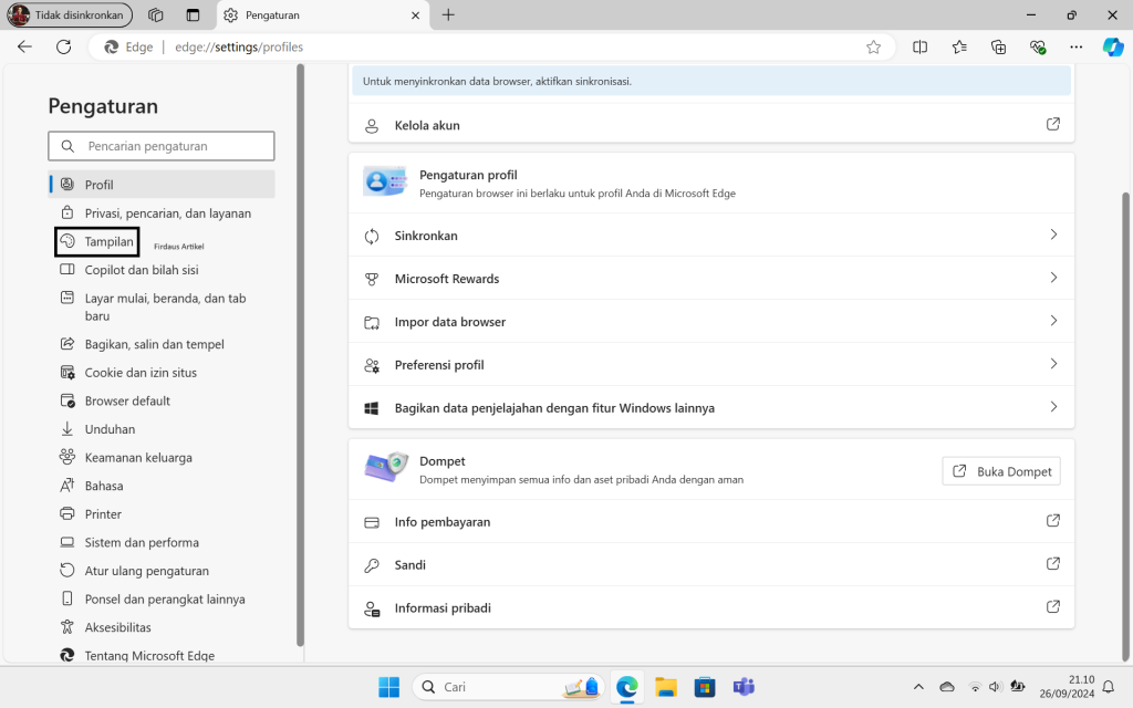 3 Cara Menyesuaikan Font Browser Sesuai Keinginan 3