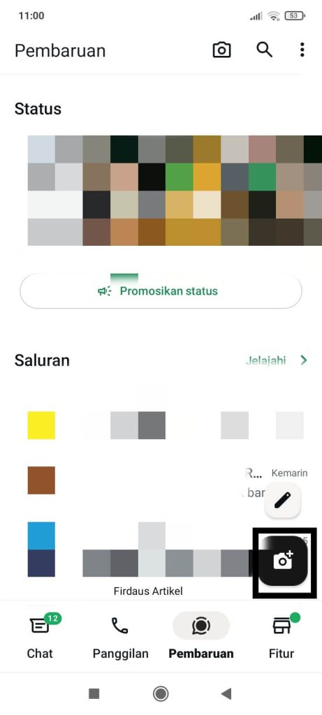 Cara Menambahkan Musik di Story WhatsApp Lengkap dengan Gambar 3 tambahkan status