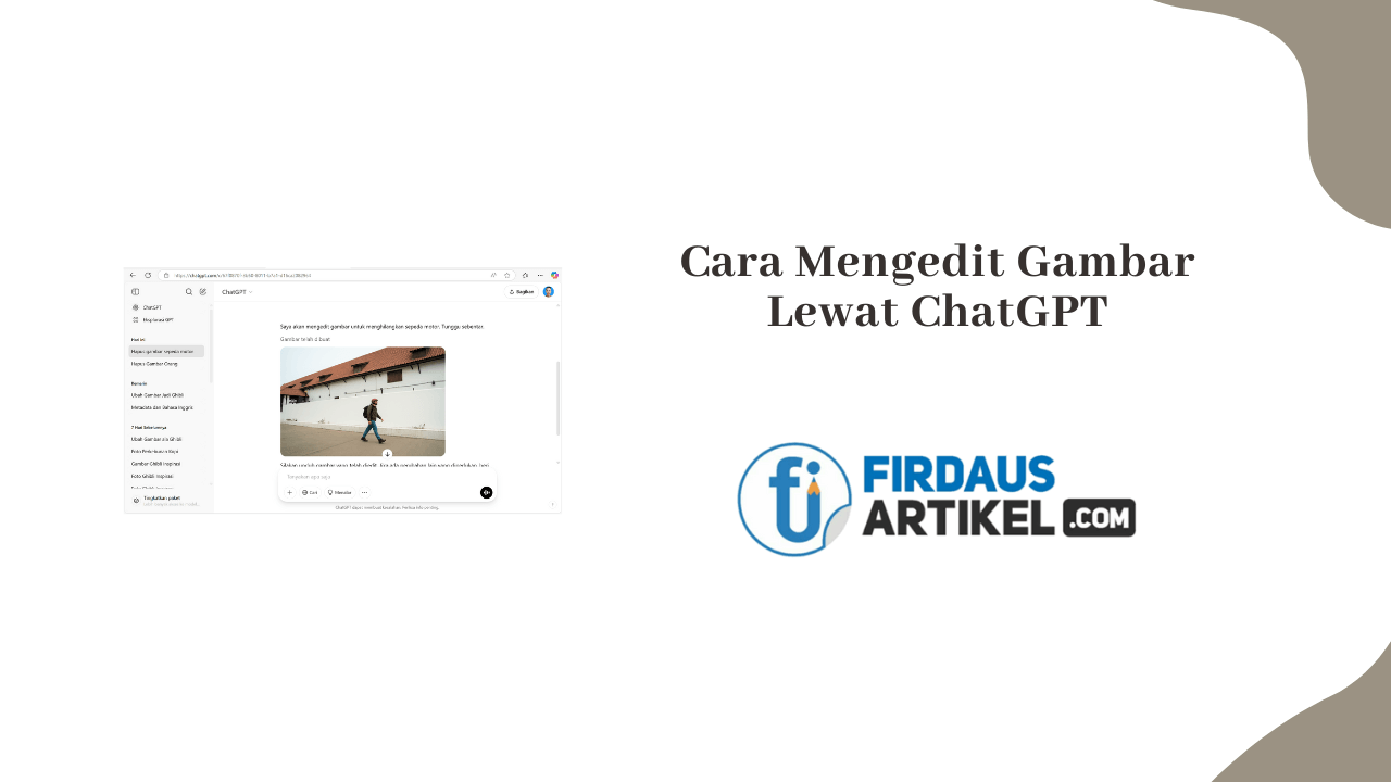 cara edit gambar lewat ChatGPT