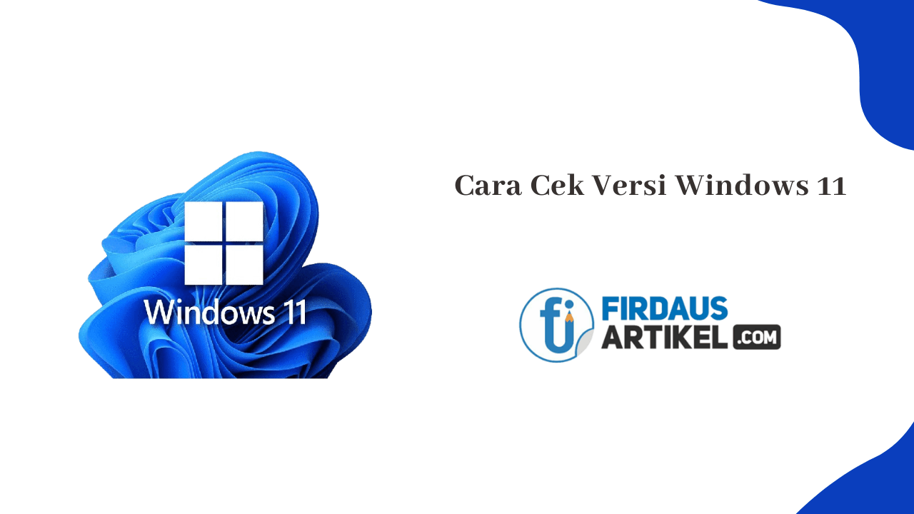 cara cek versi Windows 11