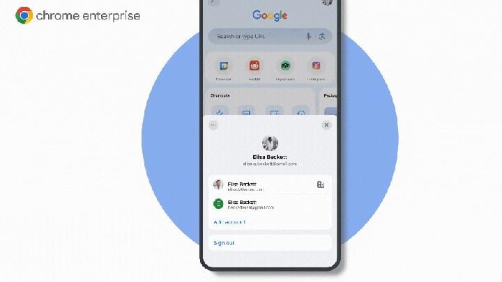 Fitur Baru Google Chrome iOS: Ganti Akun Pribadi dan Kerja dengan Mudah 1