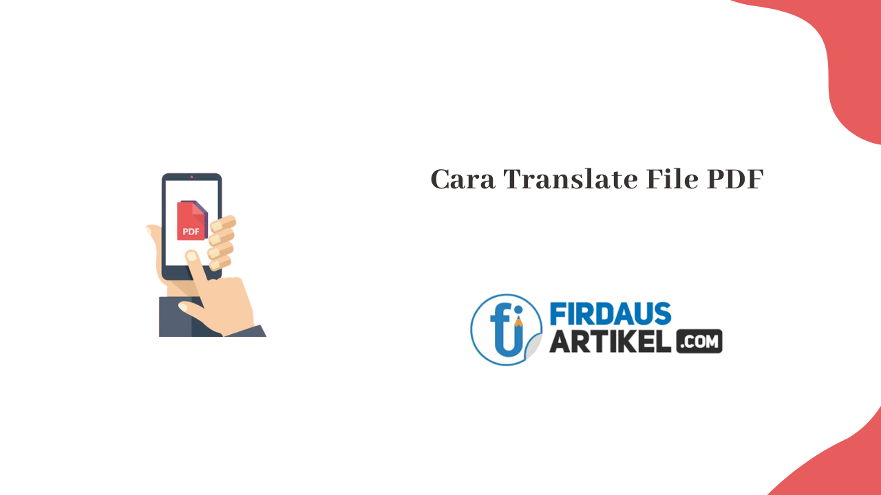 cara translate file PDF