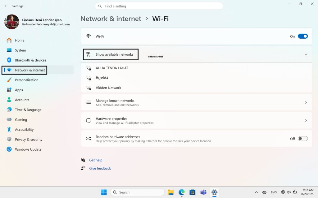 Cara Mengaktifkan WiFi di Windows 11 [Panduan Lengkap] 4