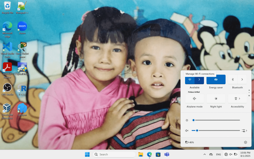WiFi manage connections