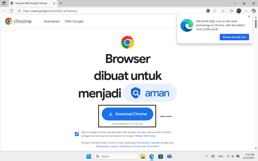 Download Chrome