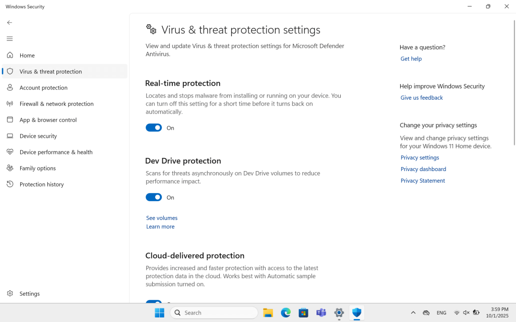 Cara Mengaktifkan Windows Defender di Windows 11 7 Cara Mengaktifkan Windows Defender di Windows 11 2