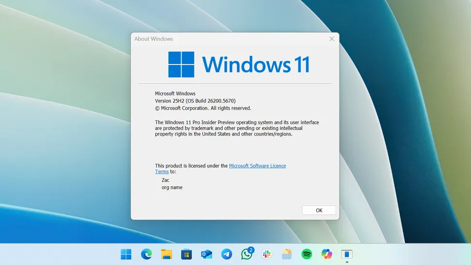 Windows 11 25H2 Resmi Dirilis, Cek Sekarang 2 Pembaruan Penting Windows 11 25H2