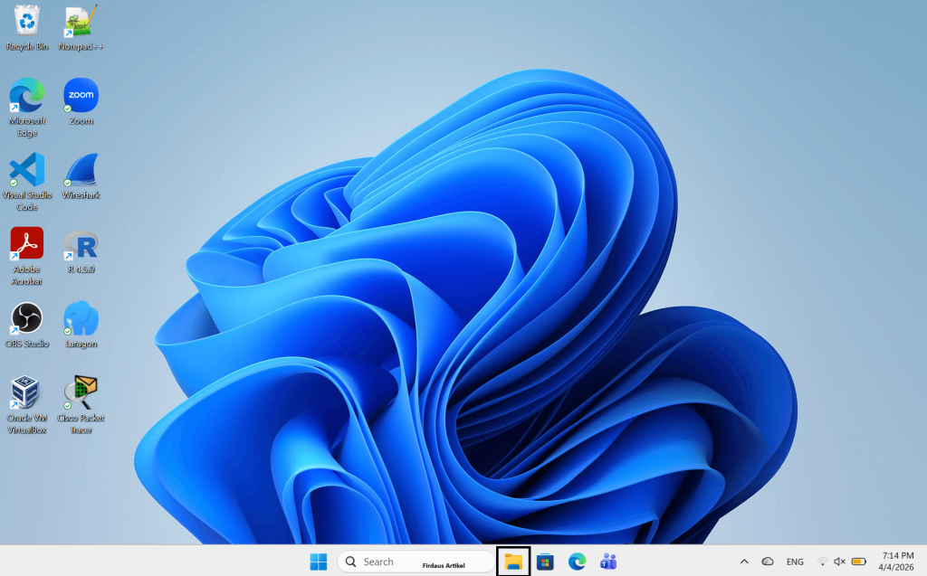 buka File Explorer