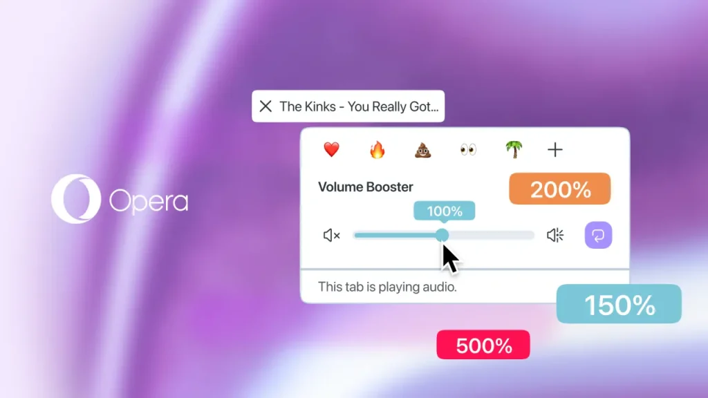 Volume Booster Opera